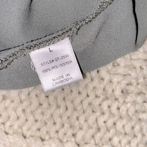 Zenana Outfitters green top size large - Picture 5 of 5